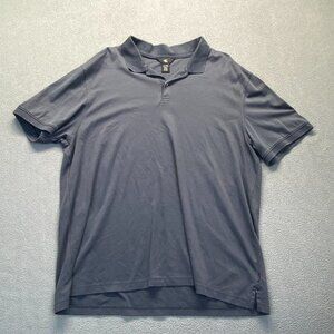 Calvin Klein ‎ Men's Polo Shirts Size XL Gray 100% Cotton,Short Sleeve,Golf